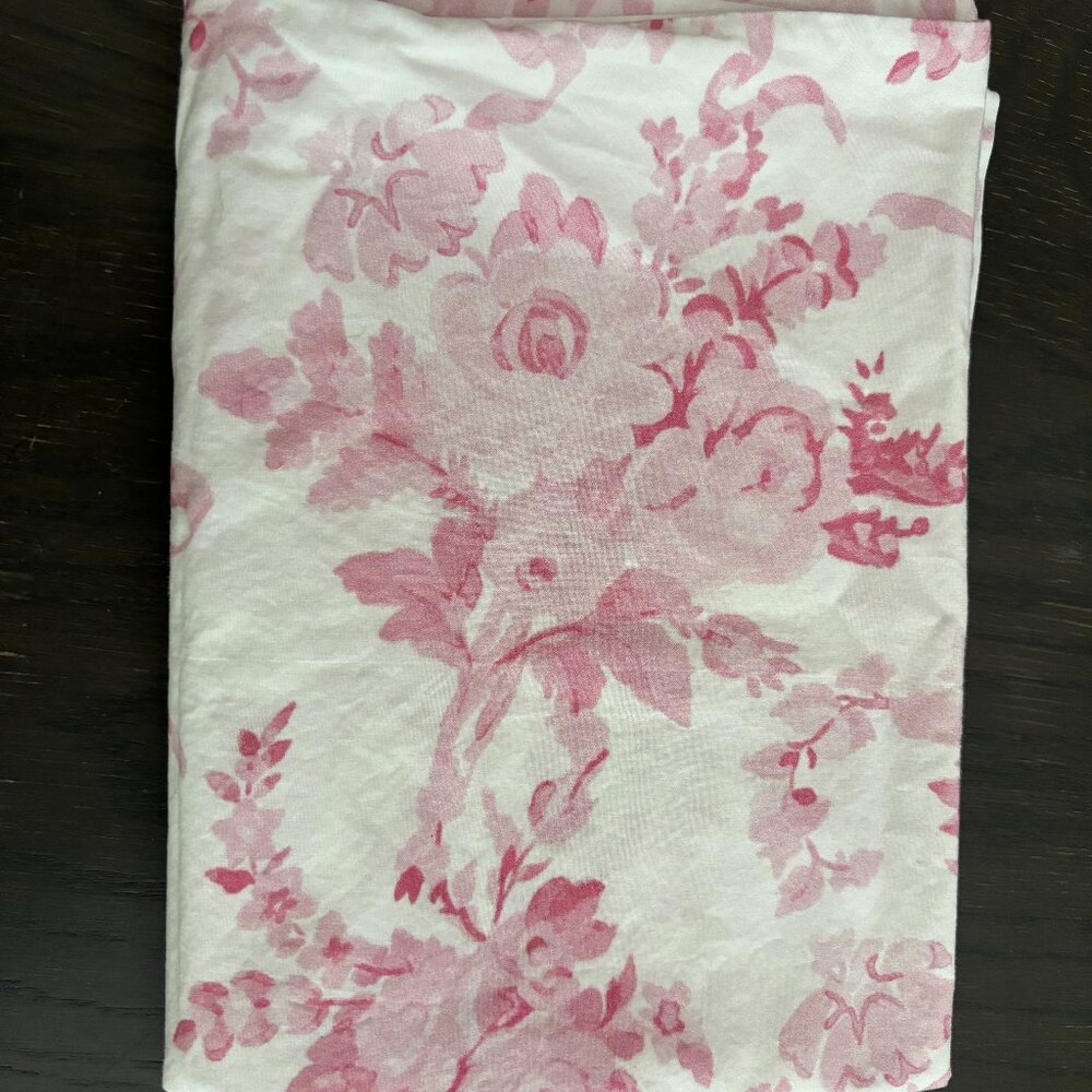 Full size LoveShackFancy/PB Teen Garden Damask Organic Sheet Set